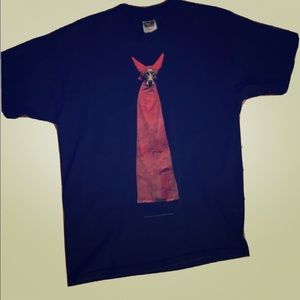 Vintage 1995 William Wegman Devil Dog tee